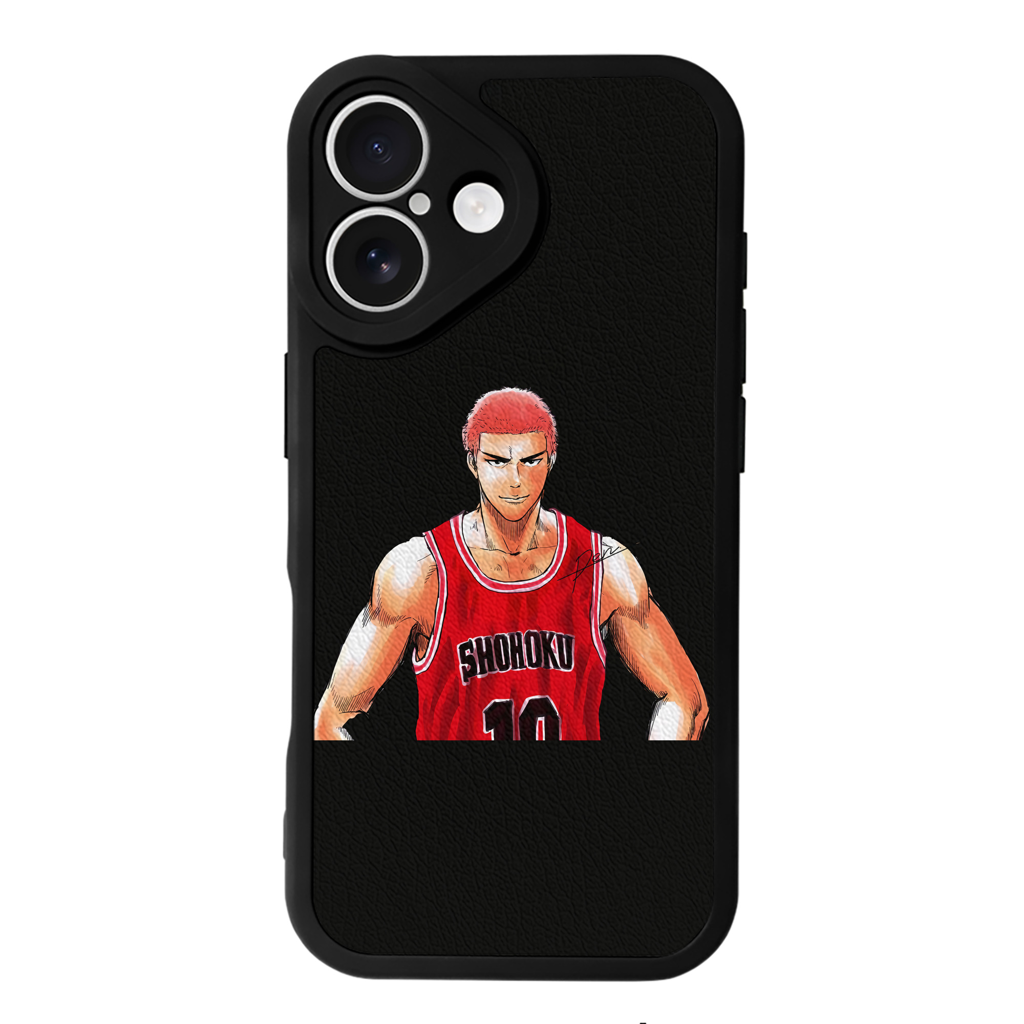 （画像用） SLAM DUNK／スラムダンク 【iPhone 16シリーズ対応】シリコンスマホケース（レザー調） 材質：シリコン